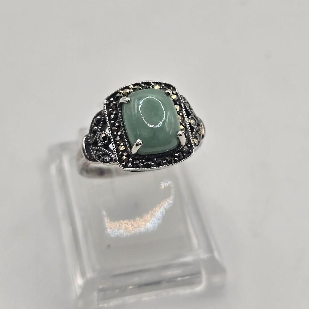 Jewelco-london Women's Silver and Green Jewellery